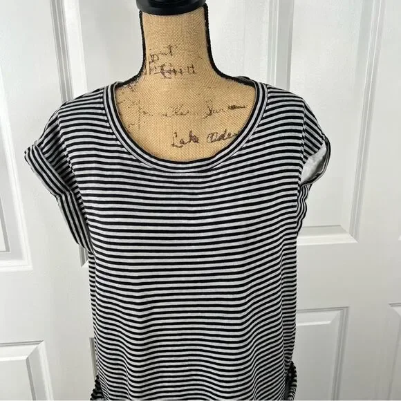Sz XL Athleta Ease Up Gray & Black Sweater Dress $125 MSRP - Picture 7 of 12